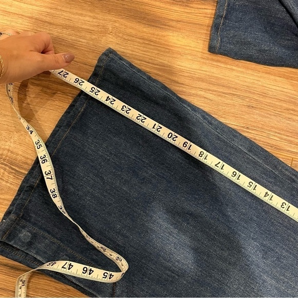 Anthropologie Pilcro High Rise Wide Leg Snap Bottom Jeans - Picture 8 of 13